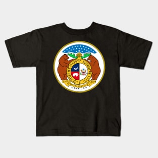 Missouri Coat of Arms Kids T-Shirt